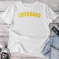 Swimming Lifeguard Women's Swimming Fun Red T-shirt Frauen Lustige Geschenke