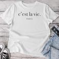 Women's Paris Women's Cest Laie Classic Elegant T-shirt Frauen Lustige Geschenke