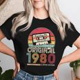 1980Intage Birthday Retrointage S T-shirt Frauen Geschenke für Sie