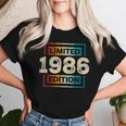 38 Cumpleaños Hombres 38 Años Retro Es Nacidos En 1986 Camiseta de mujer Regalos para ella