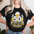 50Th Birthday Beer Slogan T-shirt Frauen Geschenke für Sie