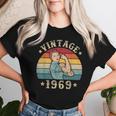 55º Compleannointage 1969 Donne 55 Anno Signore Maglietta da donna Regalos para ella