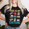 This Is My 80S Costume 1980S Party 80'S Outfit Women Women T-shirt Gifts for Her