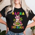 Aloha 3Rd Grade Lama Hawaii Back To School Bambini Ragazze Ragazzi Maglietta da donna Regalos para ella