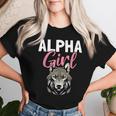 Alpha Girl Female Alpha Wolf T-shirt Frauen Geschenke für Sie