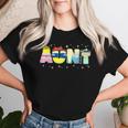 Aunt Of The Birthday Princess Girl Family Matching Women T-shirt Gifts for Her