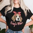 Beagle Mom Dog Beagle T-shirt Frauen Geschenke für Sie