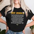 Bier Unser Beer Lovers T-shirt Frauen Geschenke für Sie