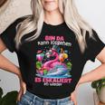 With Bin Da Kann Losgehen Es Escaliert Eh Flamingo Kreuzfahrt T-shirt Frauen Geschenke für Sie