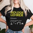 Biologiehrer Biology Teacher Saying School T-shirt Frauen Geschenke für Sie