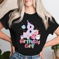 Birthday Girl 8Th Birthday Squish Squad Mallow Girls Women T-shirt Gifts for Her