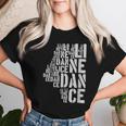 Cadeau Pour Line Dancer Line Dance T-shirt femme Cadeaux pour elle