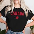 Canada Flag Women's Children's Canada T-shirt Frauen Geschenke für Sie