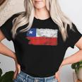 Chile Chile Flag Chille For MenWomenNagersChildren's T-shirt Frauen Geschenke für Sie