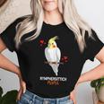 Cockatiel Mum Parrot Bird Cockatiel S T-shirt Frauen Geschenke für Sie