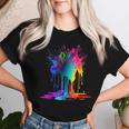 Color Splash For And Women T-shirt Frauen Geschenke für Sie