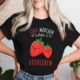 Coole Mädchen Lieben Erdbeeren T-shirt Frauen Geschenke für Sie