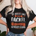 Dachshund Women's Dachshund Mum Teckel T-shirt Frauen Geschenke für Sie