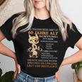 Die Trägerin Ist 60Th Birthday Woman Over 60S Women's T-shirt Frauen Geschenke für Sie