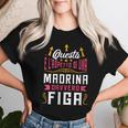 Donna Festa Della Mamma Magliette Madrina E Figlia Con Collo A Maglietta da donna Regalos para ella