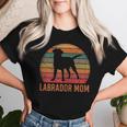 Donna Labrador Mom Labbi Retriever Cane Razza Proprietario Cane Cane Mamma Maglietta da donna Regalos para ella