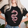 Dragon Japonais Fleur De Cerisierintage Fille Maman T-shirt femme Cadeaux pour elle