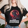 El Imperio Romano Antiguo Romano Julio César Spqr Camiseta de mujer Regalos para ella