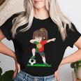 Football Portugal Jersey Portuguese Flag Football Girls T-shirt Frauen Geschenke für Sie