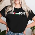 Freedom Palestine Flag And Nagers T-shirt Frauen Geschenke für Sie