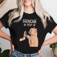 French Bulldog Mama Frenchie Mom Dogs Female T-shirt Frauen Geschenke für Sie