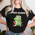 Frog Queen Girls' Frog Women's Frog T-shirt Frauen Geschenke für Sie