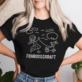 Führkraft Dog Animal Dog Dad Dog Owner Women's T-shirt Frauen Geschenke für Sie