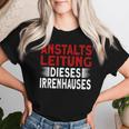 Profession Teacher Work Merrenhaus Anstaltleitung T-shirt Frauen Geschenke für Sie