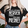 Slogan Falls Someone Meine Nerven Findet T-shirt Frauen Geschenke für Sie