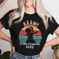 Girls Bääm Big Sister 2025 Dab Pregnancy T-shirt Frauen Geschenke für Sie