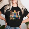 Gleichheit Schadet Niemandem Lgbtq Pride Human Rights Women T-shirt Frauen Geschenke für Sie