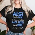 Grammatik German Teacher And Teacher T-shirt Frauen Geschenke für Sie