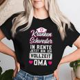 Grandma Retirement Pension Nurse T-shirt Frauen Geschenke für Sie