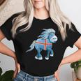 Icelandic Horse Islandpony Tölten Island Flag T-shirt Frauen Geschenke für Sie