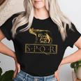 Loba Capitolina Spqr Roma Camiseta de mujer Regalos para ella