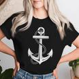 Marinaio Costume Ancora Capitanoela Uomini Donne Bambini Maglietta da donna Regalos para ella