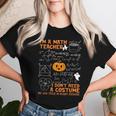 Math Teacher I Don't Need A Costume My Job Title Is Scary Women T-shirt Gifts for Her