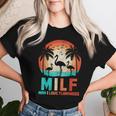 MILF Man I Love Flamingos Lustigerintage Flamingo Liebhaber T-shirt Frauen Geschenke für Sie