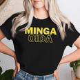 Minga Oida Munich 089 Ultras Football Lifestyle Beer T-shirt Frauen Geschenke für Sie