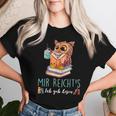 Mir Reicht's Ich Geh Lesen Books Reading Fan Bookworm Owls T-shirt Frauen Geschenke für Sie