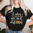 I Mog Mi Ned Aufbrezelnolksfest Beer Dirndl Costume T-shirt Frauen Geschenke für Sie