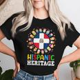 Hispanic Heritage Dominican Republic Flag Dominican Boy Girl Women T-shirt Gifts for Her