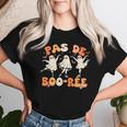 Pas De Boo-Rée Ghost Ballet Dancer Halloween Dance Teacher Women T-shirt Gifts for Her