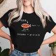 Pizza And Math Meme Math Teacher T-shirt Frauen Geschenke für Sie