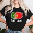 Portugal Portuguese Clothing Portugal Women's T-shirt Frauen Geschenke für Sie